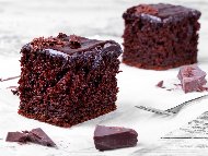 Рецепта Шоколадов кекс / сладкиш / кейк без брашно с 2 съставки